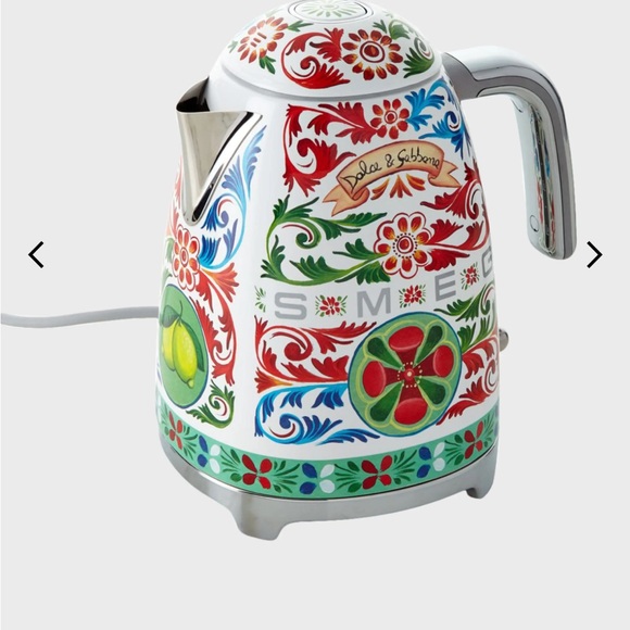Dolce Gabbana x SMEG Sicily Is My Love Tea Kettle - Picture 1 of 6